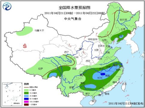 中國中東部將有明顯降水 東北華北黃淮大風(fēng)降溫