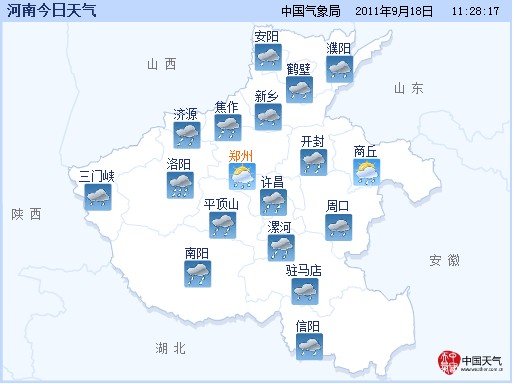 未來三天局地降溫達10℃ 川豫等將有強降水