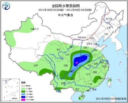 未來三天局地降溫達10℃ 川豫等將有強降水