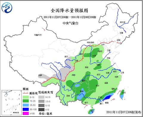 未來(lái)三天降水將覆蓋我國(guó)中東部大部地區(qū)