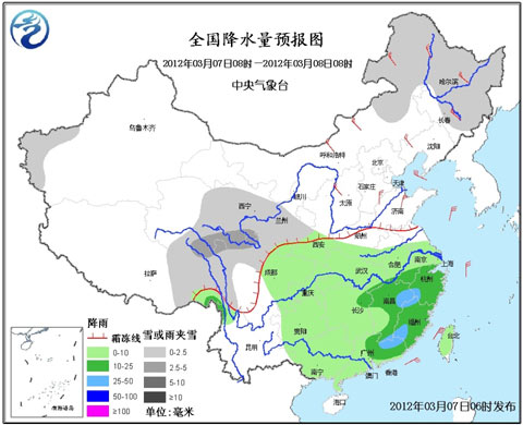 江南華南雨水減弱 本周云南旱區(qū)基本無雨