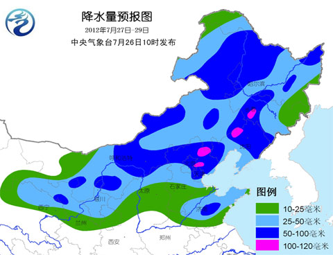 未來三天北方再迎強降雨 需防范地質(zhì)災害
