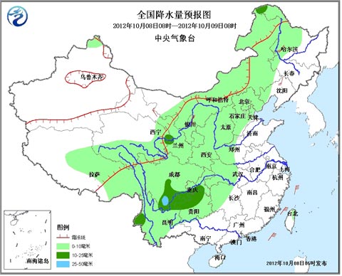 西北華北等地迎大風(fēng)降溫降雨 西南持續(xù)陰雨