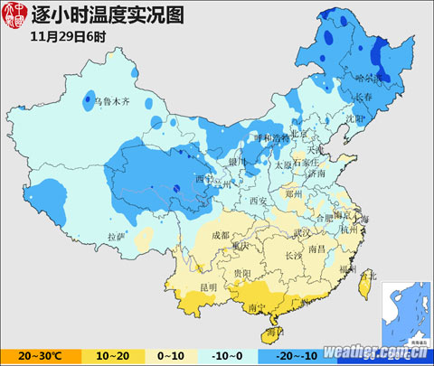 中東部晴冷干燥 未來(lái)一周冷空氣頻繁造訪