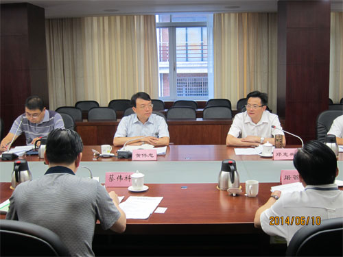農(nóng)業(yè)部調(diào)研組到我局調(diào)研家禽集中屠宰冷鏈配送生鮮上市試點等工作