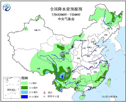 長江中下游暫別雨水轉(zhuǎn)悶熱 黑龍江局地有暴雨