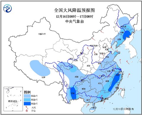 零度線壓至江南 16省會(huì)城市或迎最冷早晨