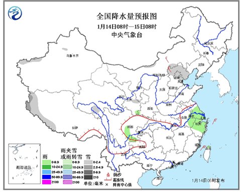 華北黃淮霧霾持續(xù) 內(nèi)蒙古吉林有降雪