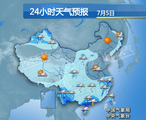 江南雨勢(shì)明顯減弱 云南重旱區(qū)迎甘霖