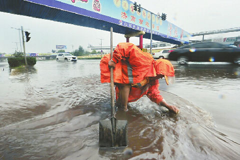 華北黃淮雨過(guò)天晴 【四川廣西】局地暴雨